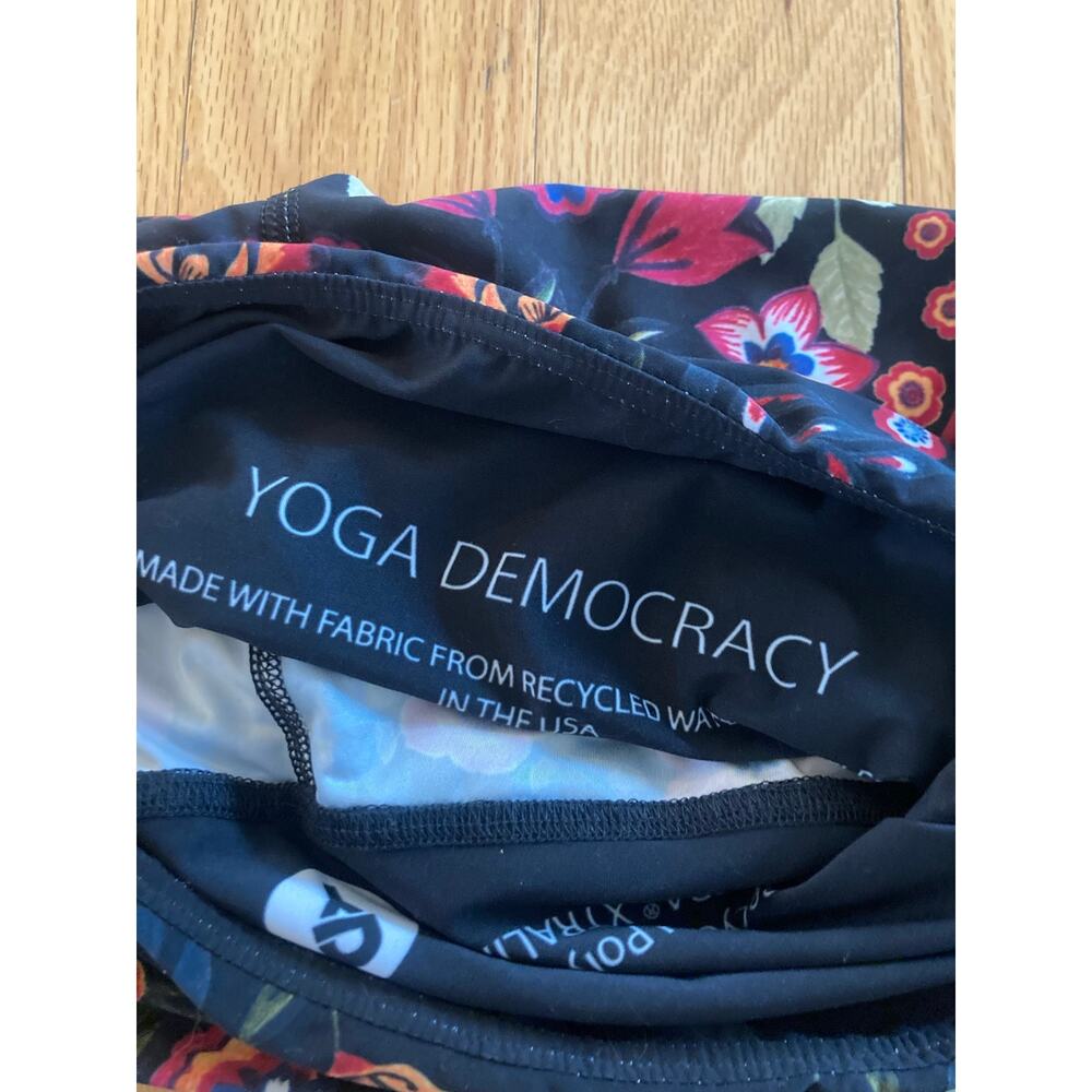 Yoga Democracy YD Folklore Eco Printed Yoga Leggings S - Picture 11 of 12